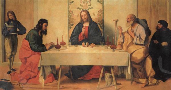 Vincenzo Catena The Supper at Emmaus France oil painting art